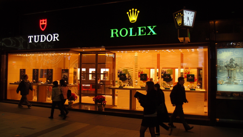 Observations in an undemocratic world Rolex shops in Hong Kong