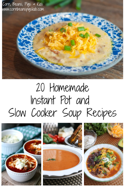 20 Homemade Instant Pot and Slow Cooker Soup Recipes
