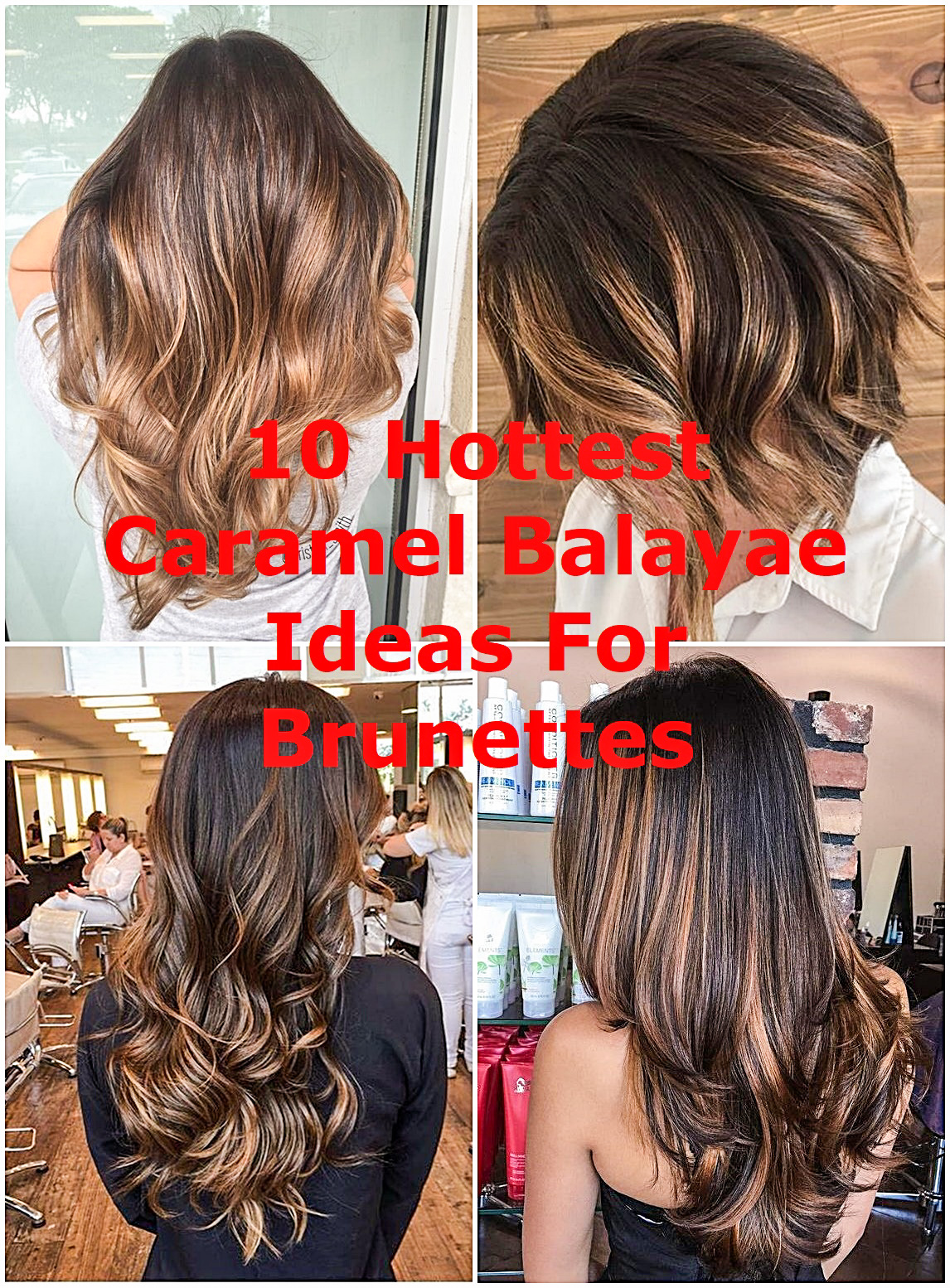 10 Hottest Caramel Balayage Ideas For Brunettes