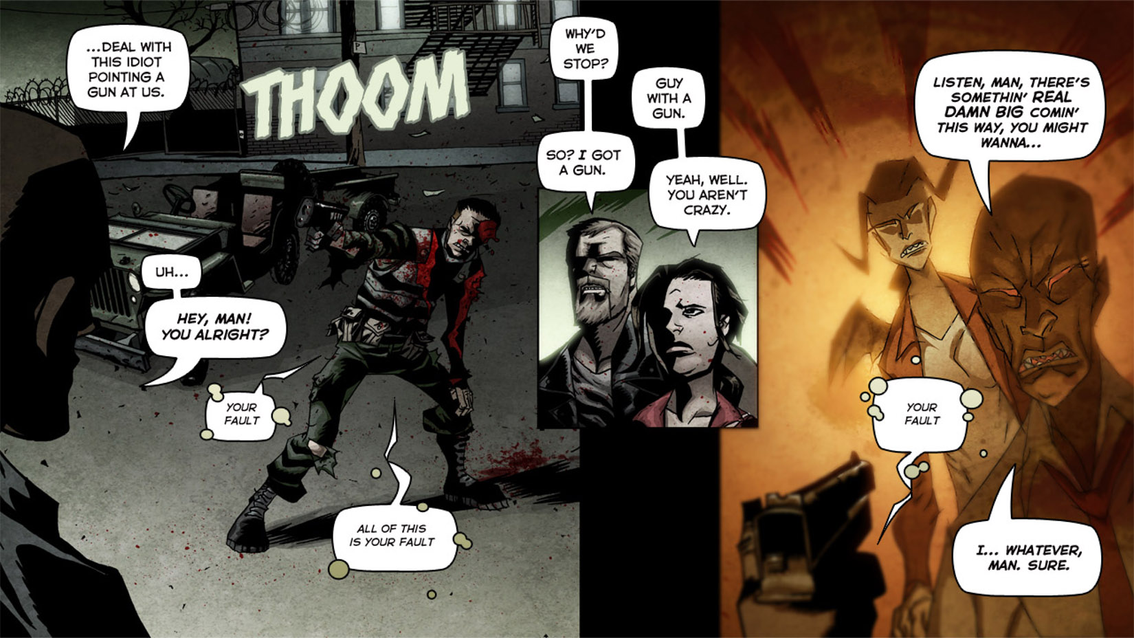 Read online Left 4 Dead: The Sacrifice comic -  Issue #3 - 28