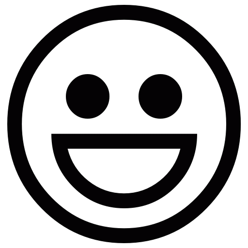 black and white smiley clip art - photo #43