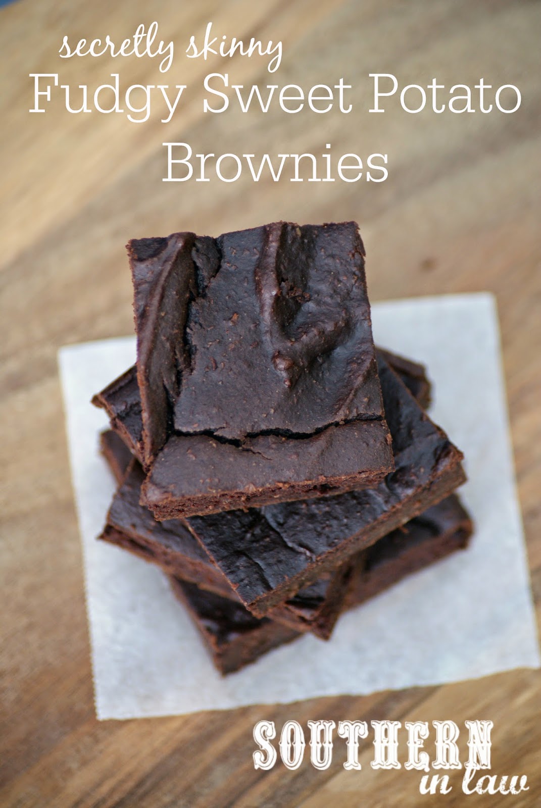 Southern In Law Recipe Secretly Skinny Fudgy Sweet Potato Brownies