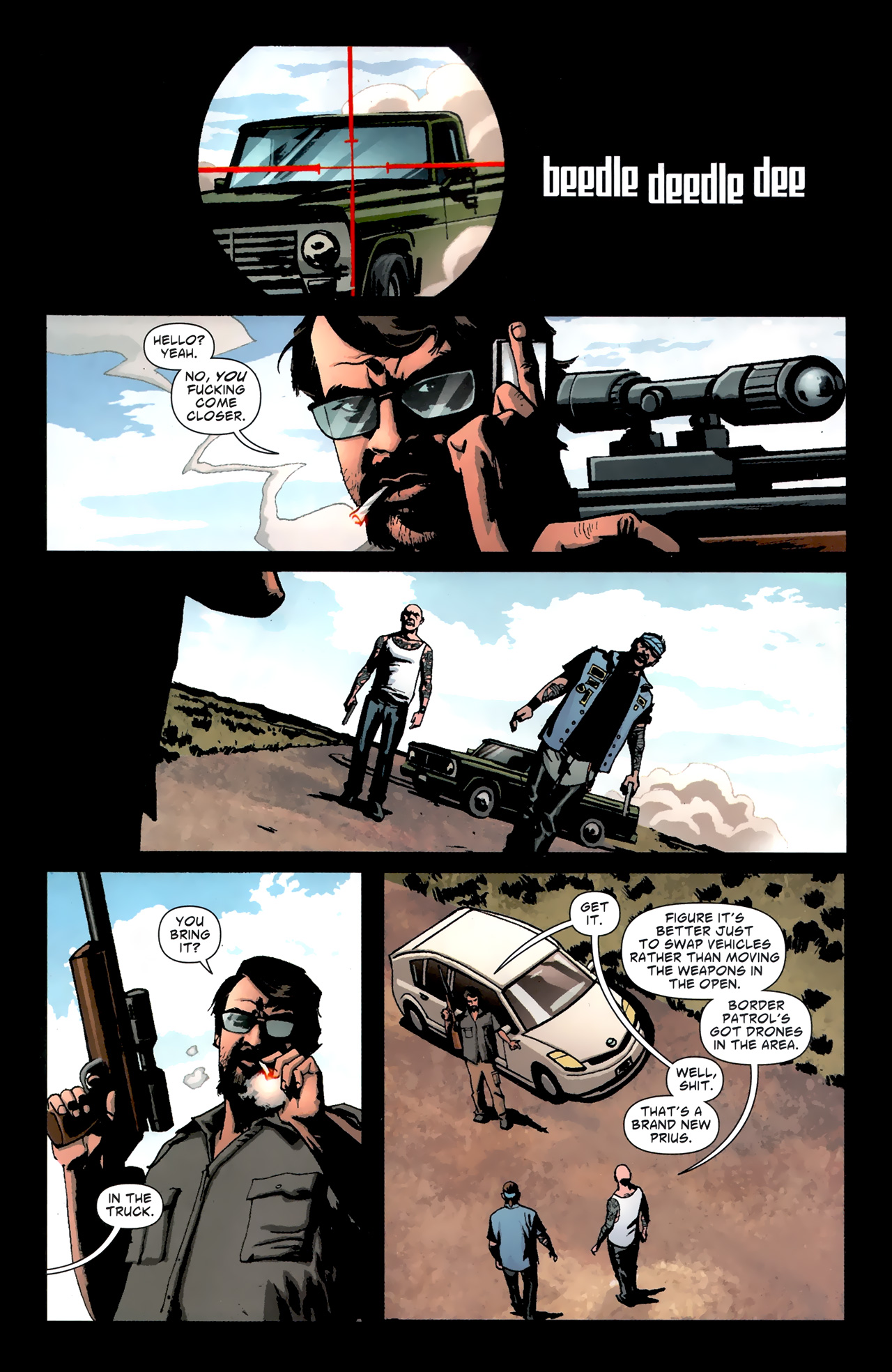 Read online DMZ (2006) comic -  Issue #60 - 4