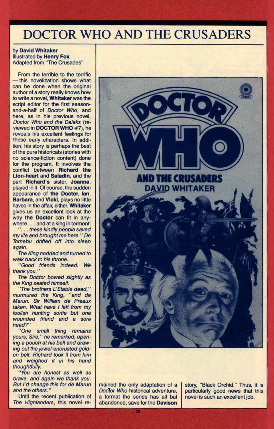 Doctor Who (1984) issue 13 - Page 22