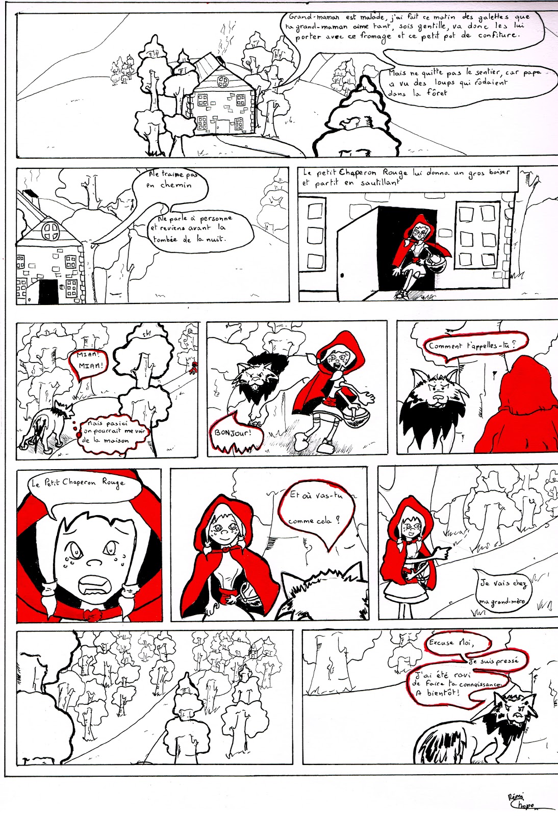 Remichapo Le Petit Chaperon Rouge