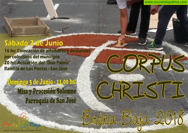 BREÑA BAJA: Festividad de Corpus Christi