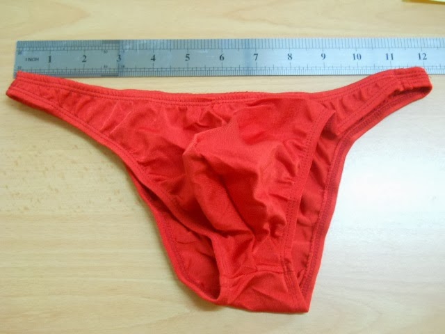FASHION CARE 2U: UM657-3 Sexy Red Low Waist Men's Underwear Bikini