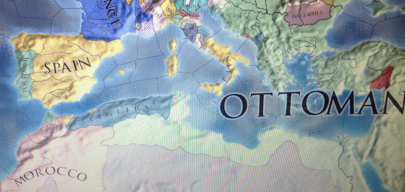 Ottoman Empire In 1590 But With Modern I Fucking Love Maps Facebook