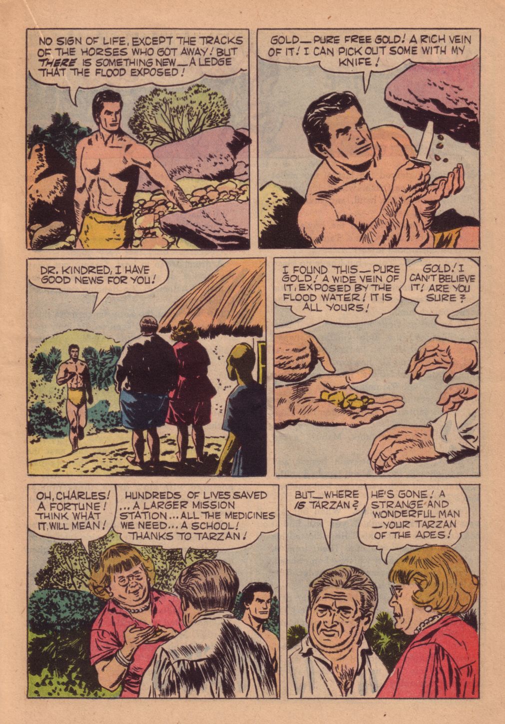 Read online Tarzan (1948) comic -  Issue #109 - 17