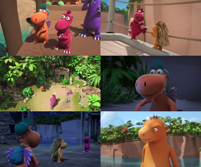Coco, el pequeño dragón. Aventuras en la Jungla (2018) HD 1080p y 720p Latino Dual