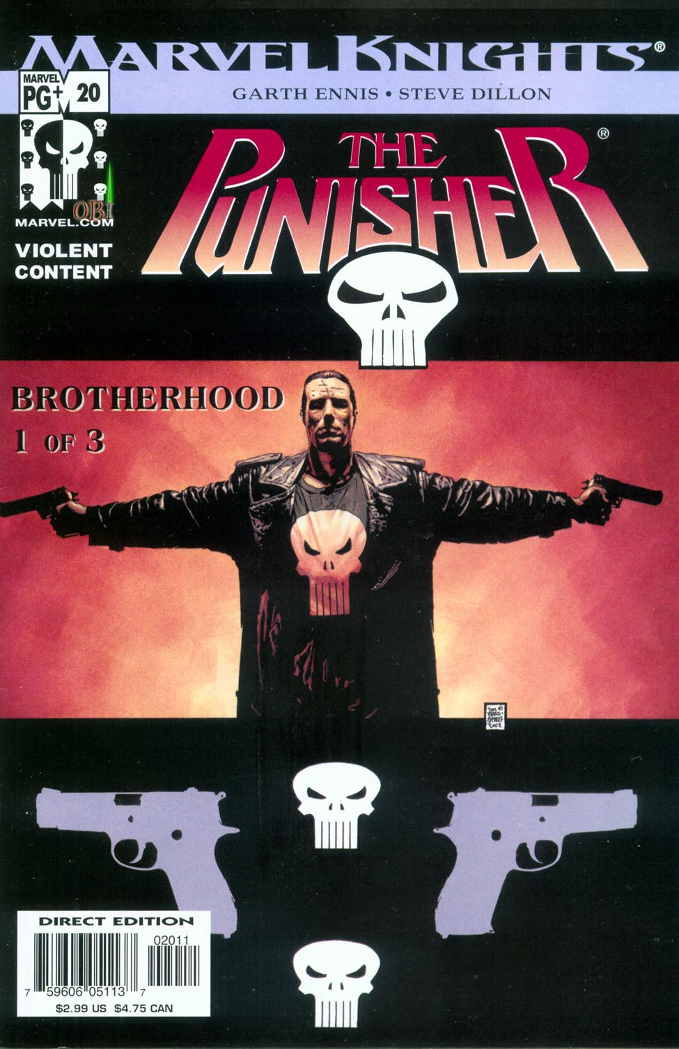 Read online The Punisher (2001) comic -  Issue #20 - Brotherhood - 1