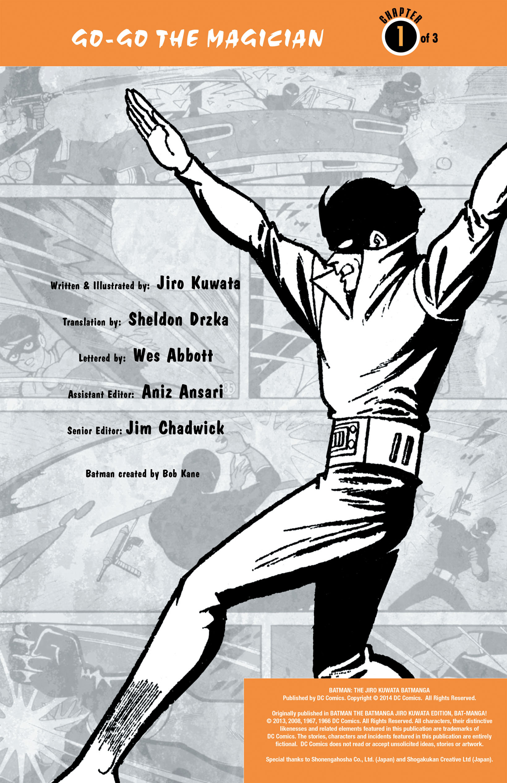 Read online Batman - The Jiro Kuwata Batmanga comic -  Issue #13 - 2