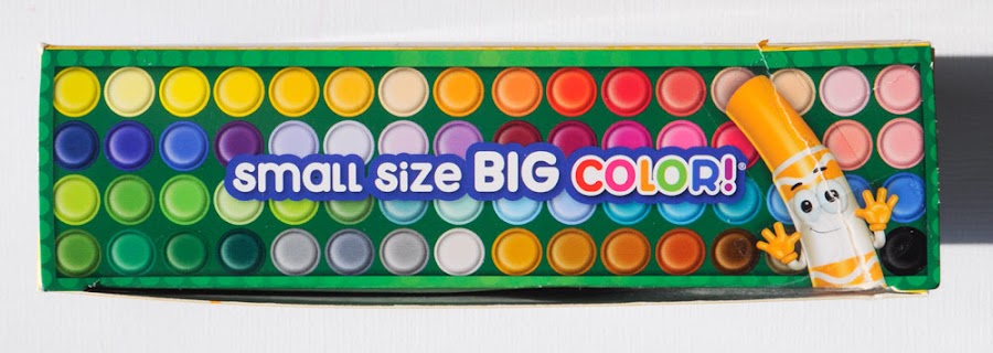 64 Pip Squeak Crayola Skinnies Markers: Swatches, Review and