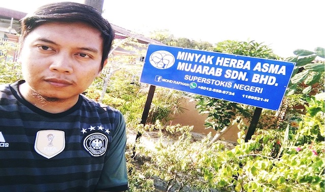 Rafhan Minyak Herba Asma Asmak Mujarab Original