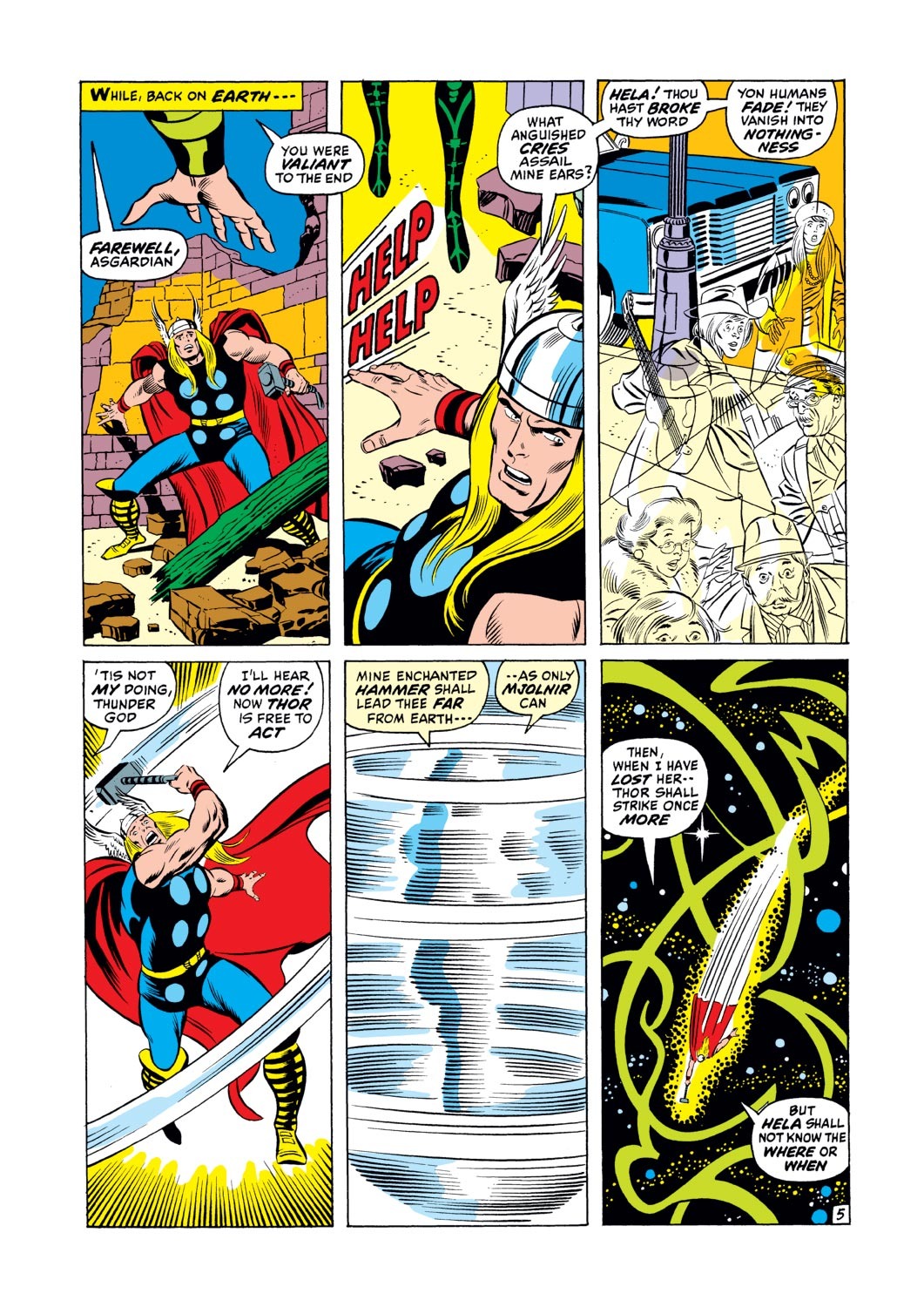 Read online Thor (1966) comic -  Issue #190 - 6