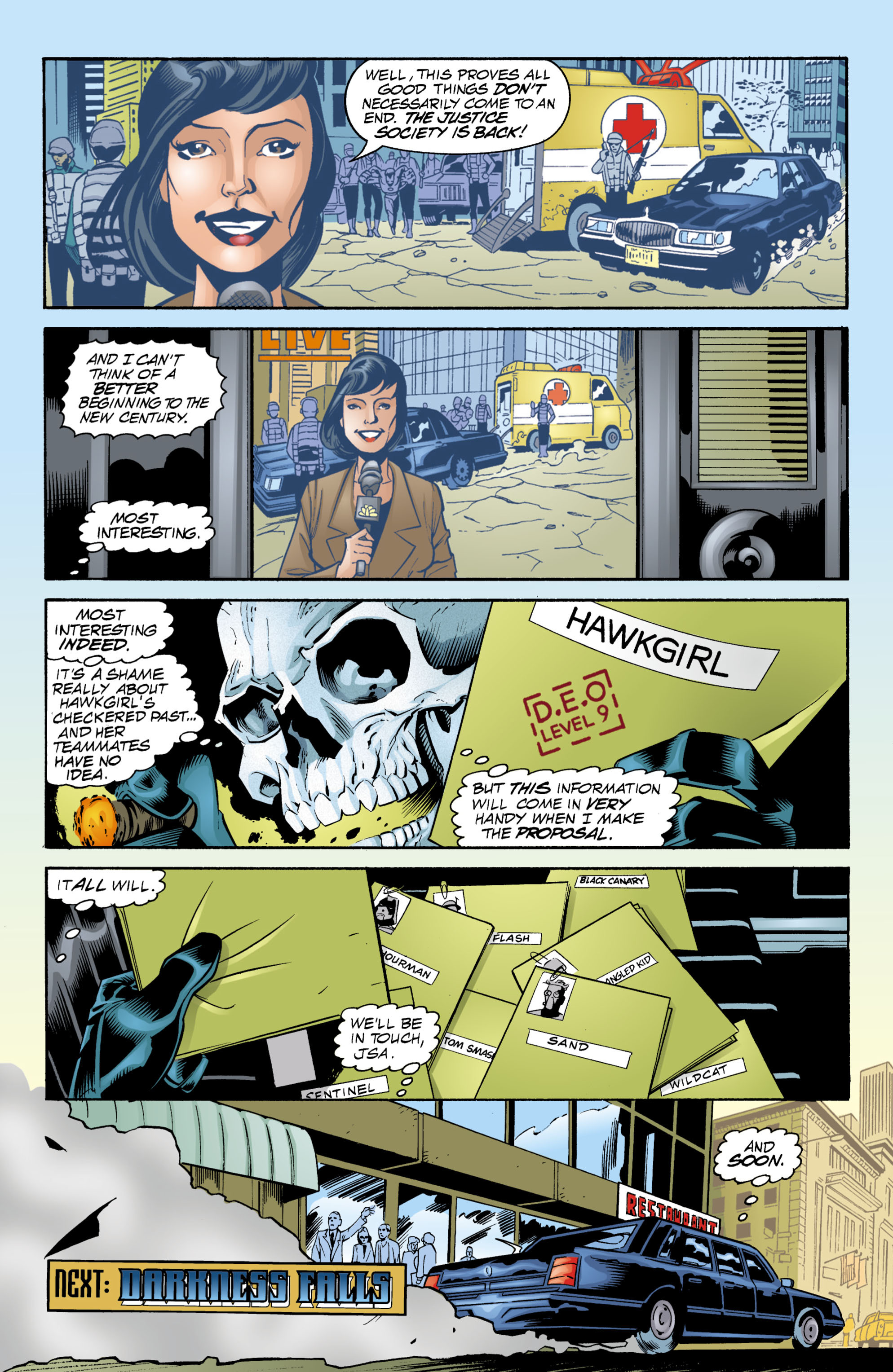 Read online JSA (1999) comic -  Issue #6 - 22