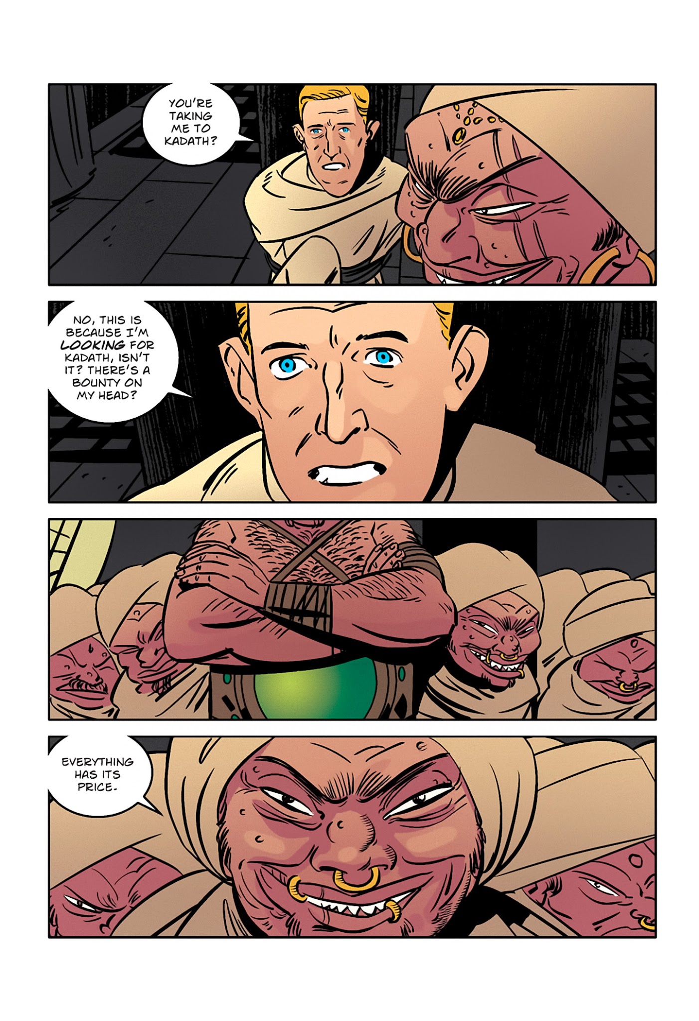 Read online The Dream-Quest of Unknown Kadath comic -  Issue # TPB - 45