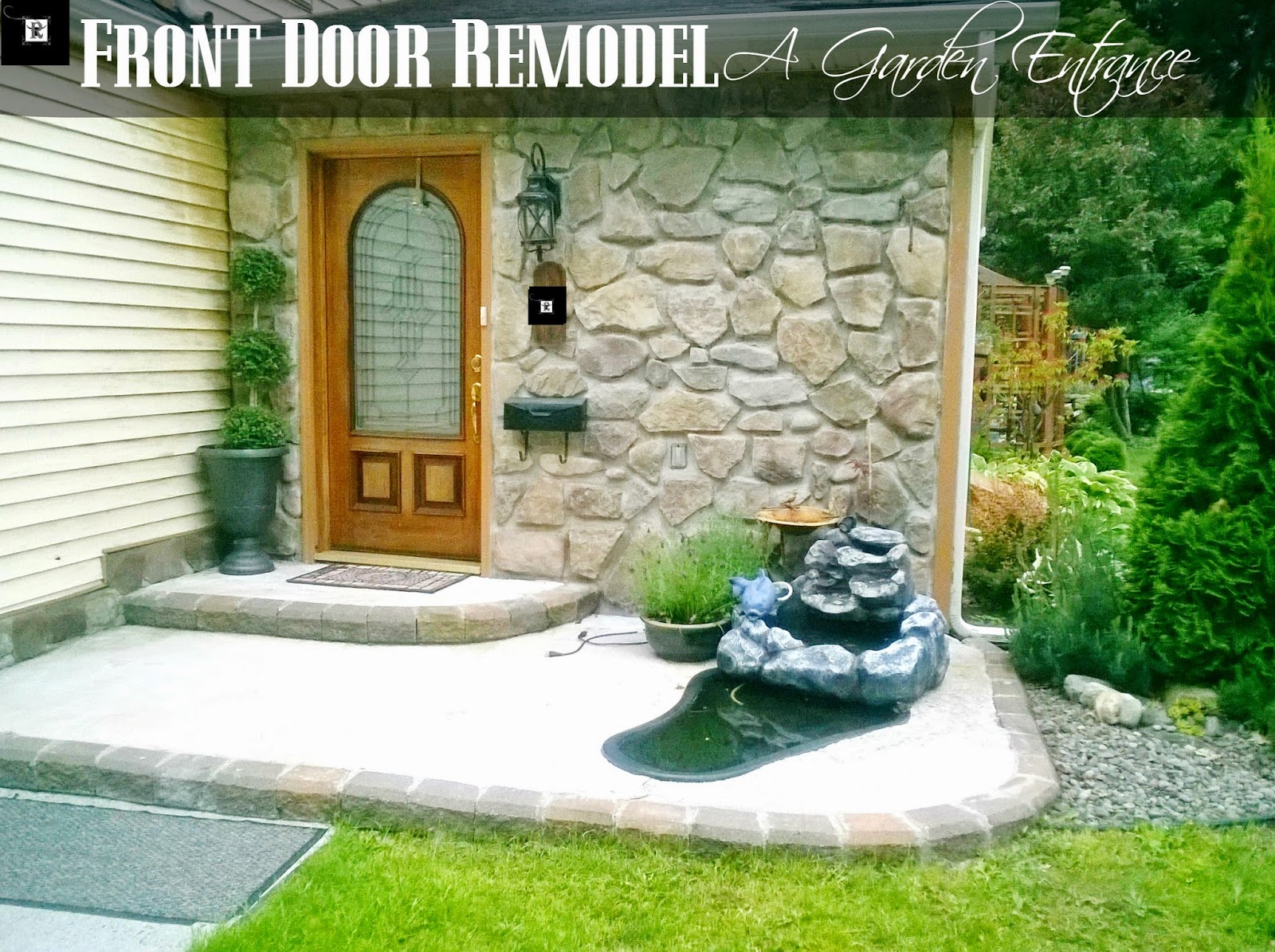 Front Door Remodel: A Garden Entrance | Redo It Yourself Inspirations