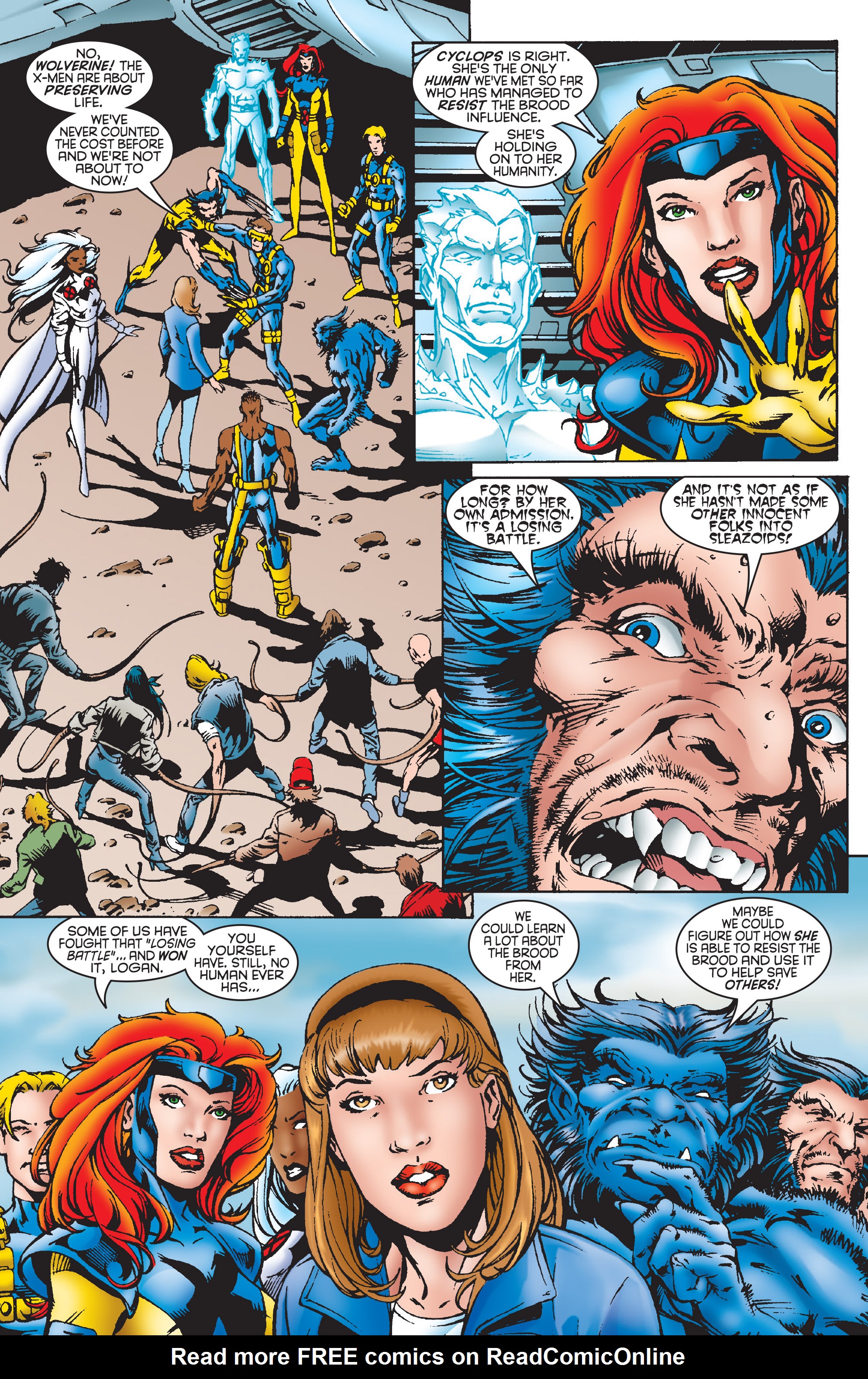 Read online X-Men: The Road to Onslaught comic -  Issue # TPB 3 - 166