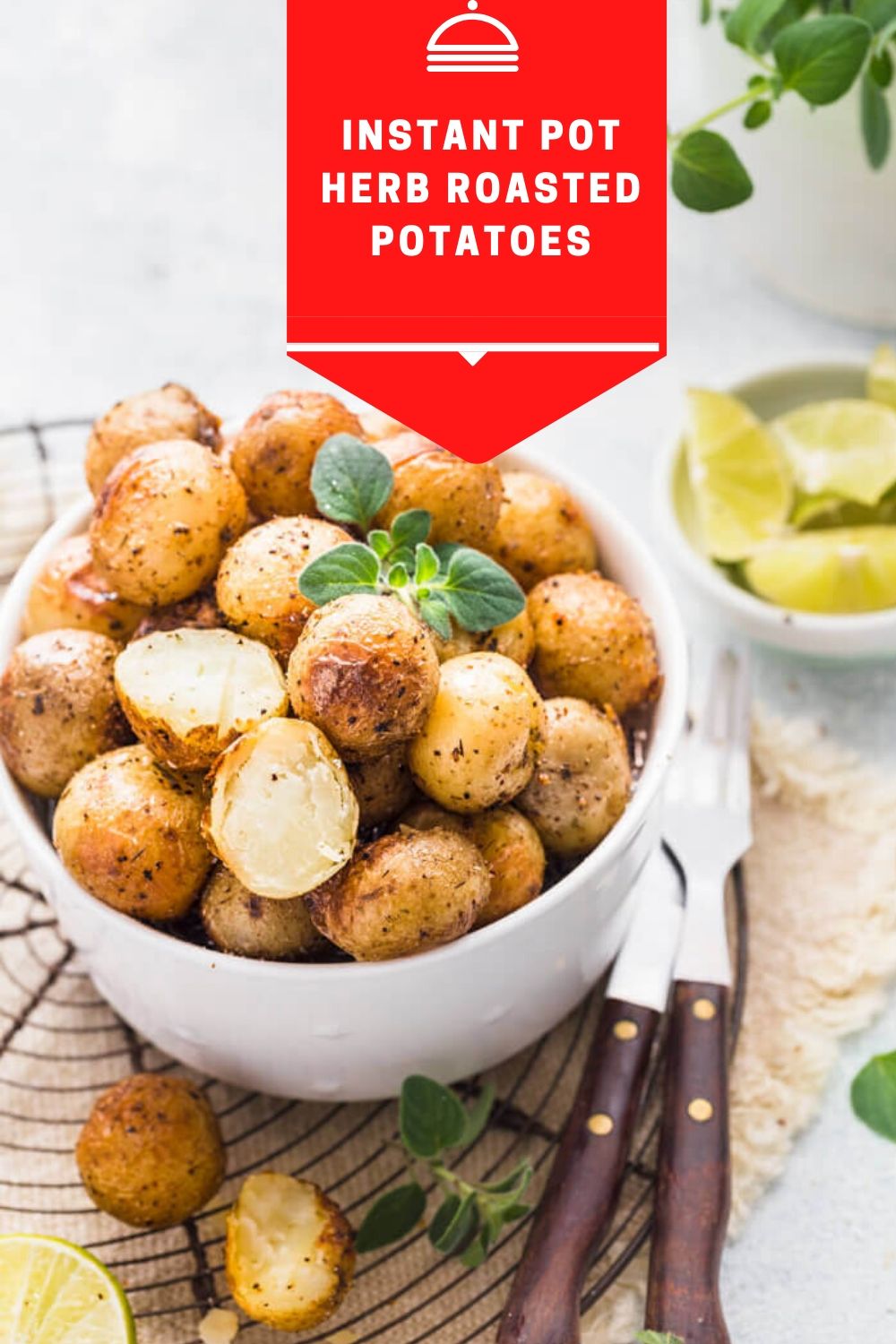 Instant Pot Herb Roasted Potatoes Pukrol Satwa
