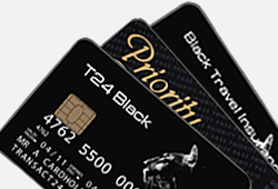 VISA prepaid T24 Black Card