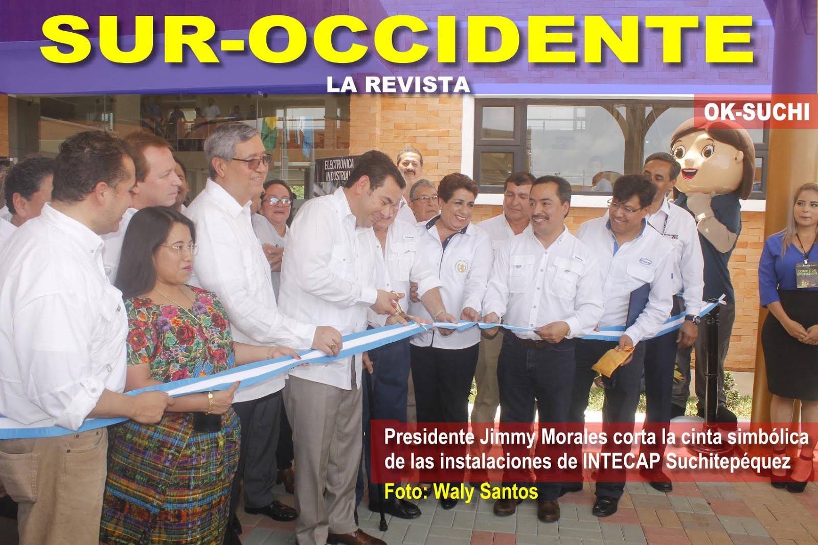 Presidente Jimmy Morales inaugura