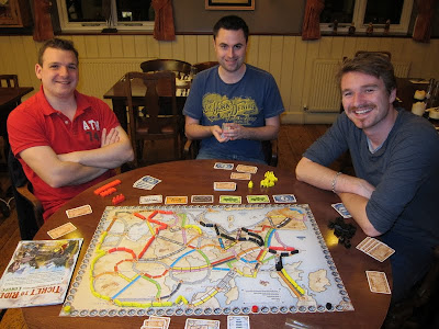 Ticket To Ride: Europe - The players