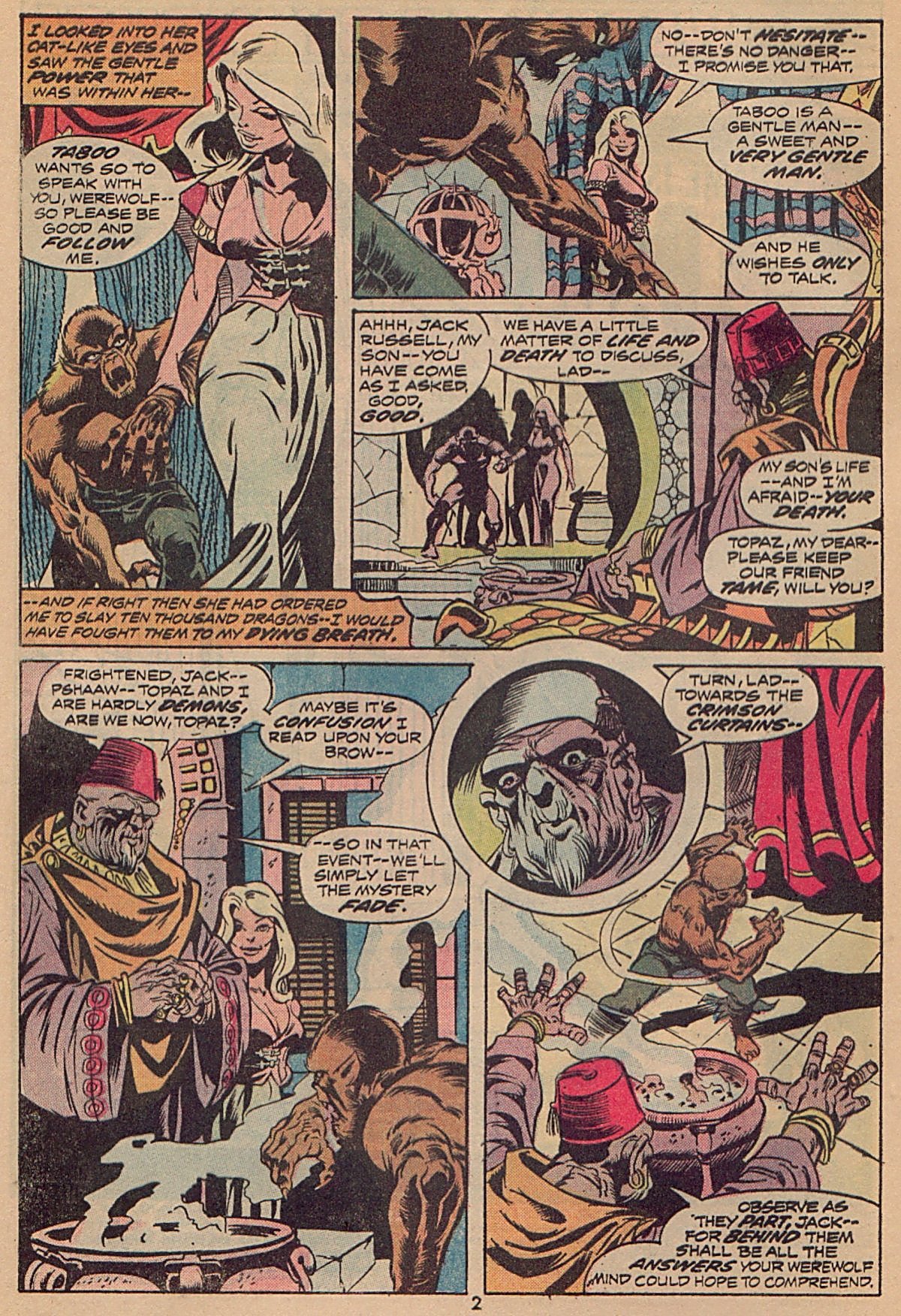 Read online Werewolf by Night (1972) comic -  Issue #13 - 3
