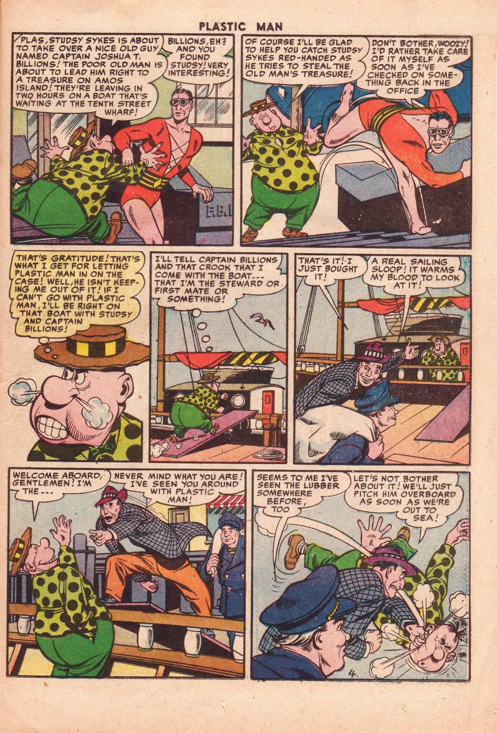 Read online Plastic Man (1943) comic -  Issue #47 - 22