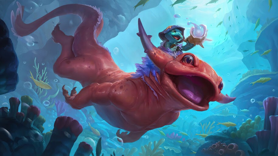 Slippery Waverider, Legends of Runeterra, 4K, #3.1825