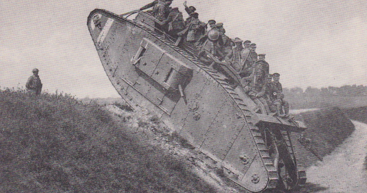 Philip Hamlyn Williams Historian WW1 Tanks and the RAOC nickname