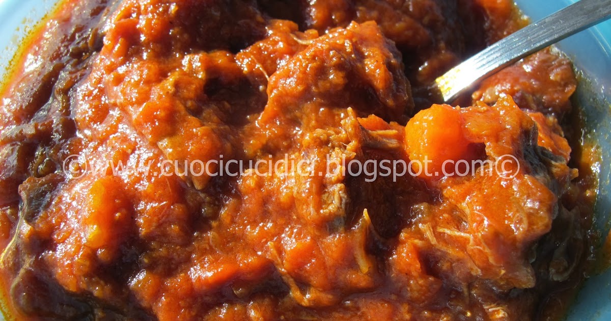 cuocicucidici: CARNE AL SUGO
