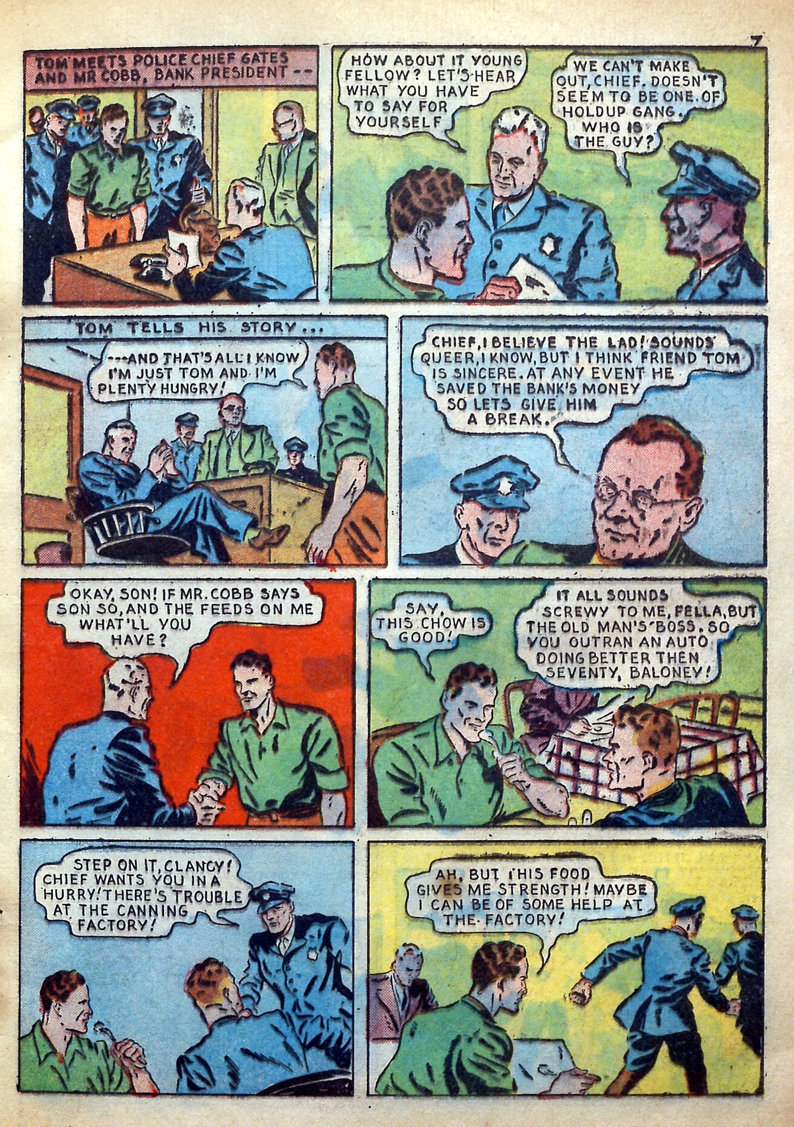 Read online Cyclone Comics comic -  Issue #1 - 9