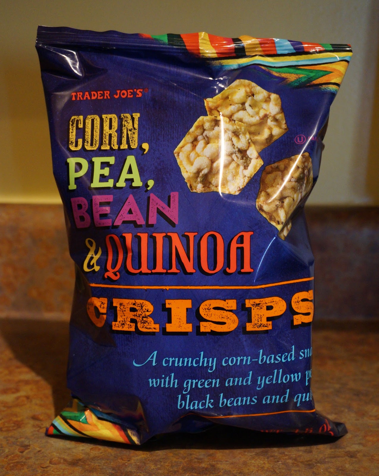 Exploring Trader Joe's Trader Joe's Corn, Pea, Bean & Quinoa Crisps