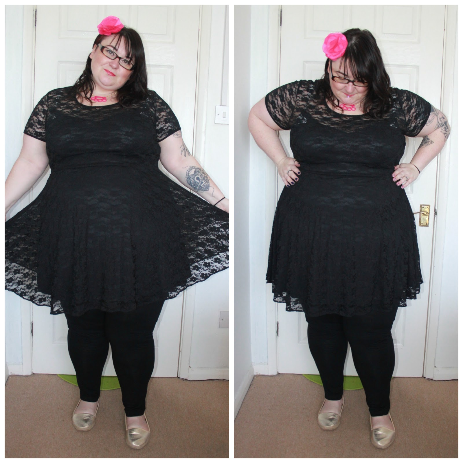 Black Lace (but no Agadoo) OOTD - Love Leah