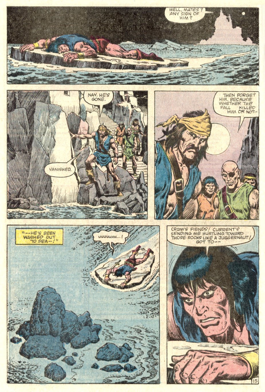 Read online Conan the Barbarian (1970) comic -  Issue # Annual 9 - 16
