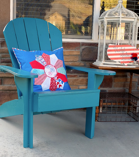 front porch with patriotic dresden pillow patriotic dresden pillow on front porch