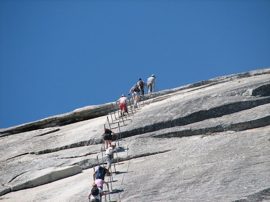 Half Dome granito cima