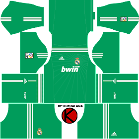 Real Madrid Kits 2010/2011 - Dream League Soccer