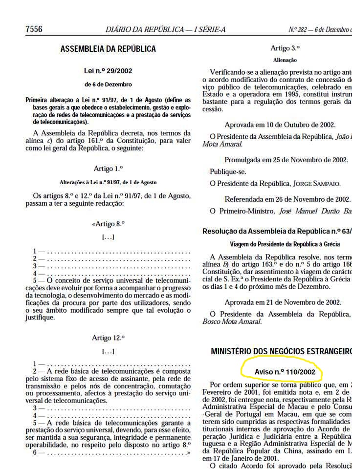 Portugalíssimo O Diário da República