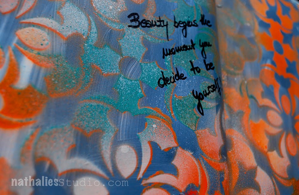 Stencilgirl Talk Wanderlust The Stencil Series By Nathalie Kalbach