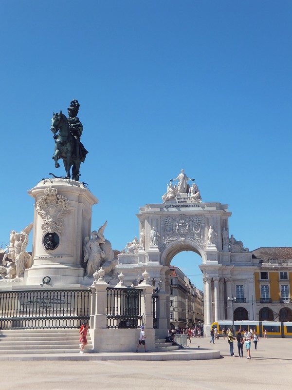 Lisbonne Lisboa tage praça do comércio place du commerce