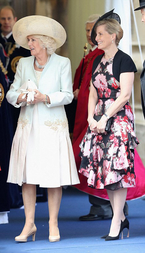 Royal Family Around the World: British Royals Attends the Order Of The ...