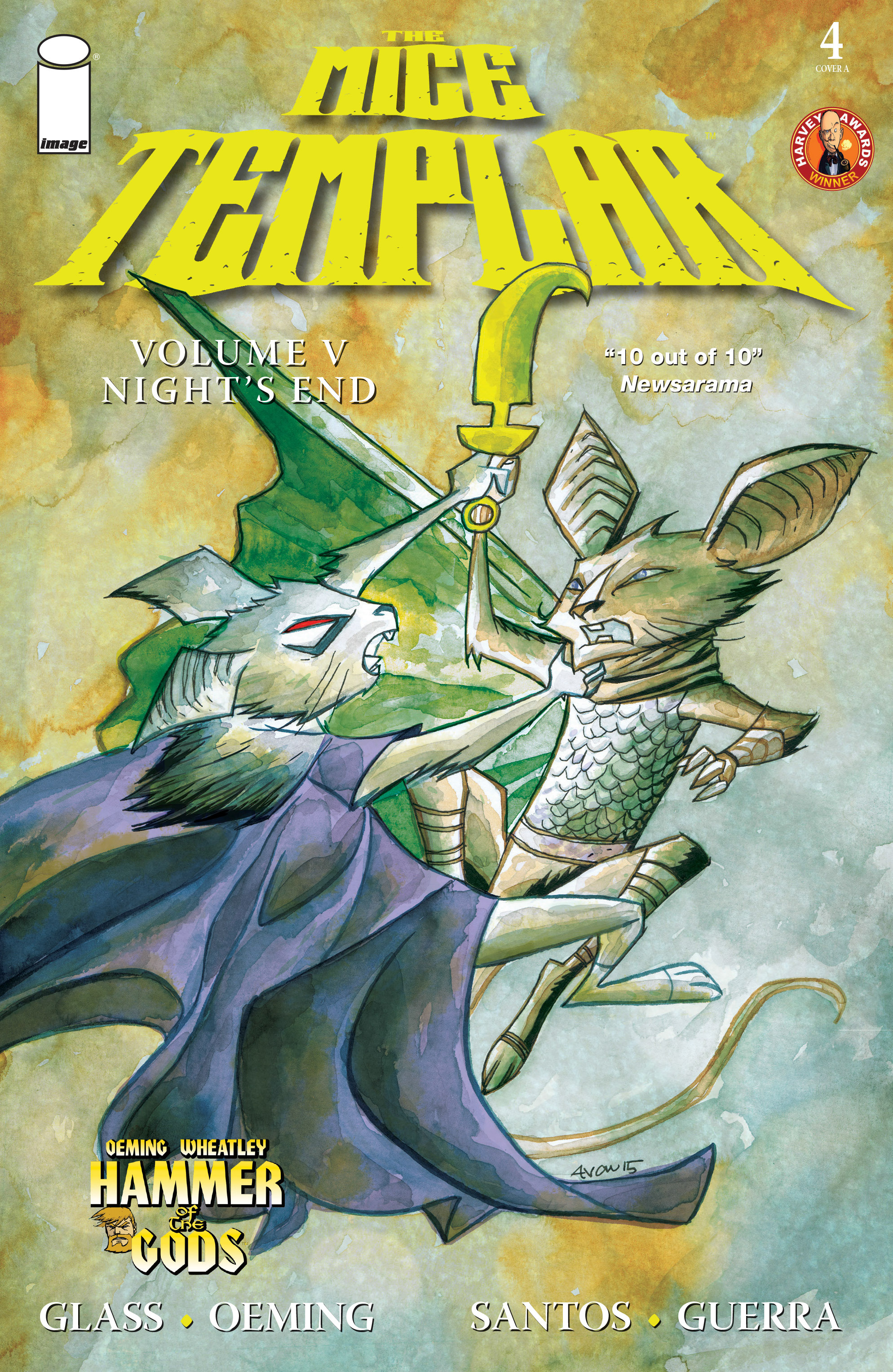 Read online The Mice Templar Volume 5: Night's End comic -  Issue #4 - 1