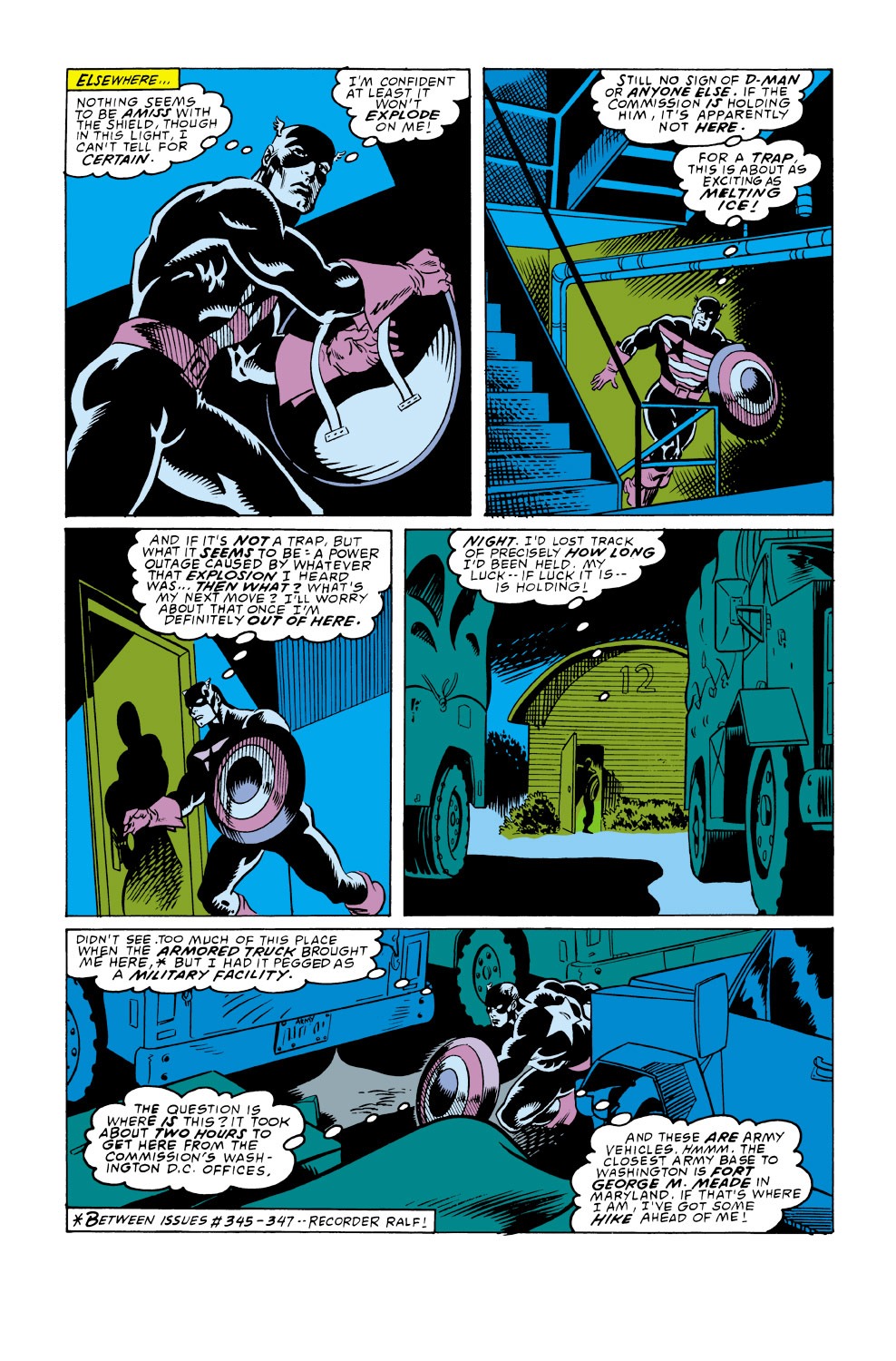 Read online Captain America (1968) comic - Issue #348 - 14