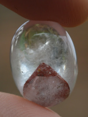 Lepidocrocite in quartz