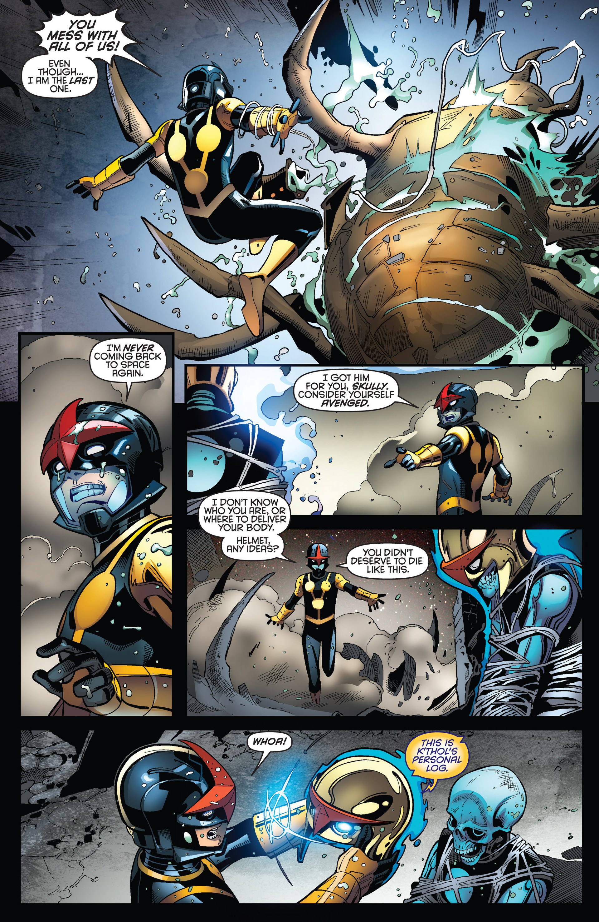 Read online Nova (2013) comic -  Issue #11 - 19