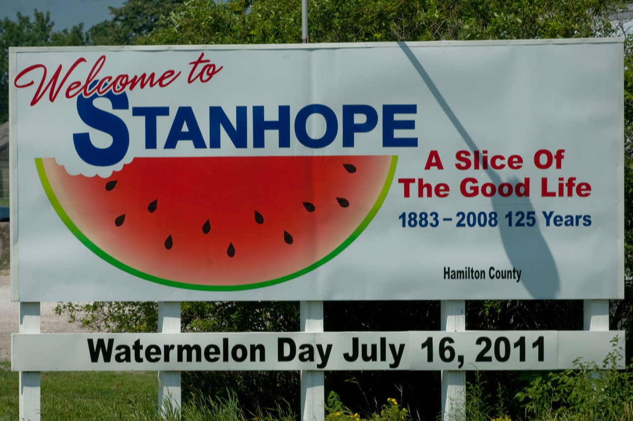 Bailey's Buddy Watermelon Day, Stanhope, Iowa! Photos by Bob Kelly