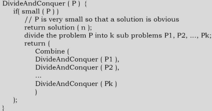 Data Structure : Divide And Conquer Algorithms