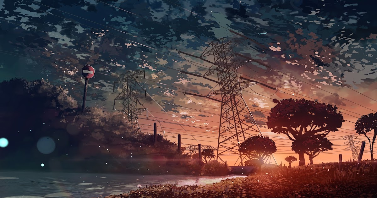 Anime Scenery Laptop Wallpaper 4k - Anime Wallpaper HD